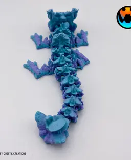 Baby Woodland Dragon 3d model