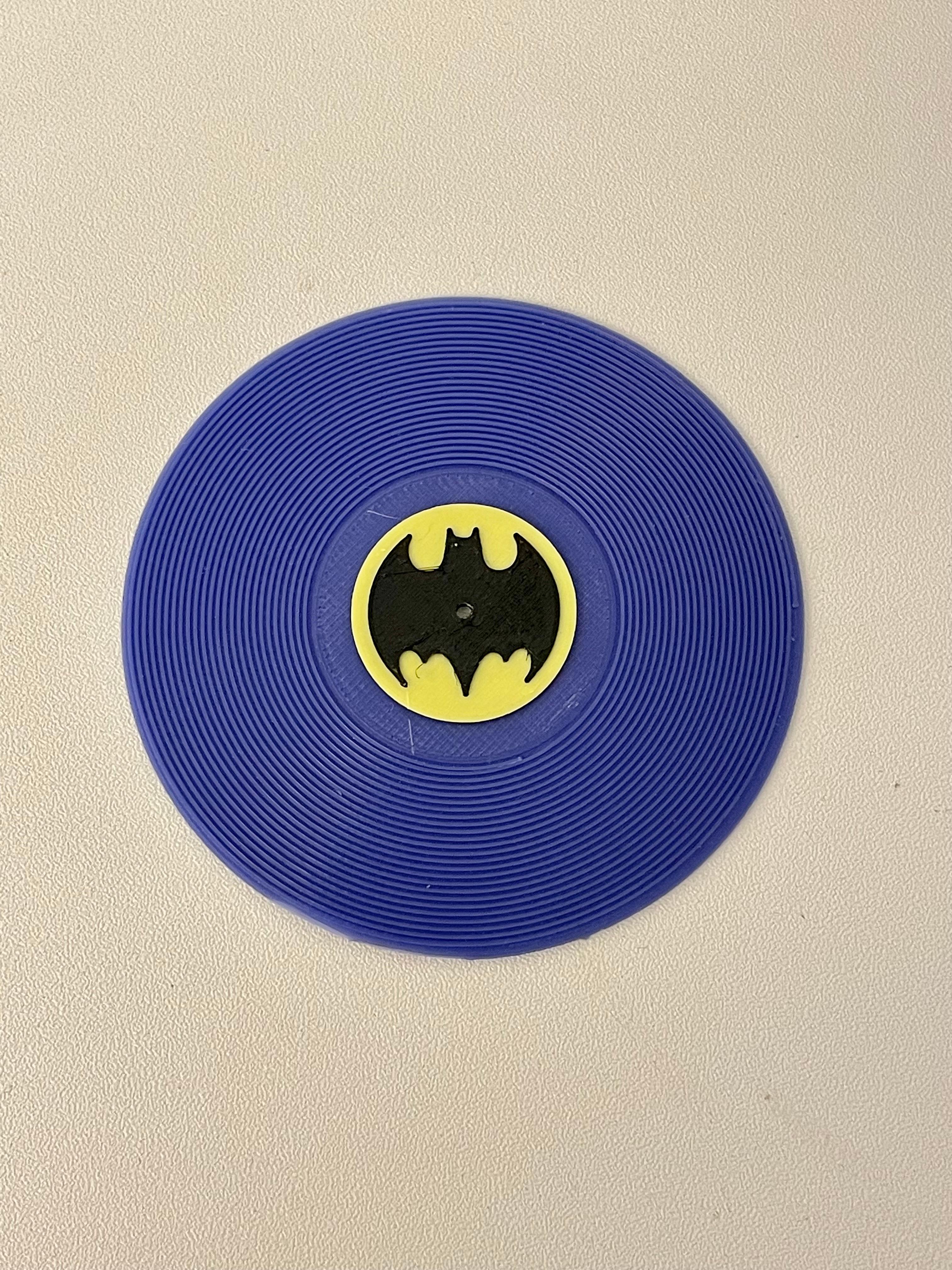 Batman Mini Record 3d model