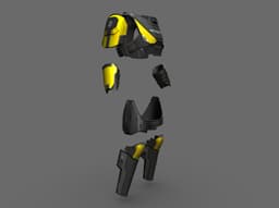 Helldivers Starter Armor 3d model