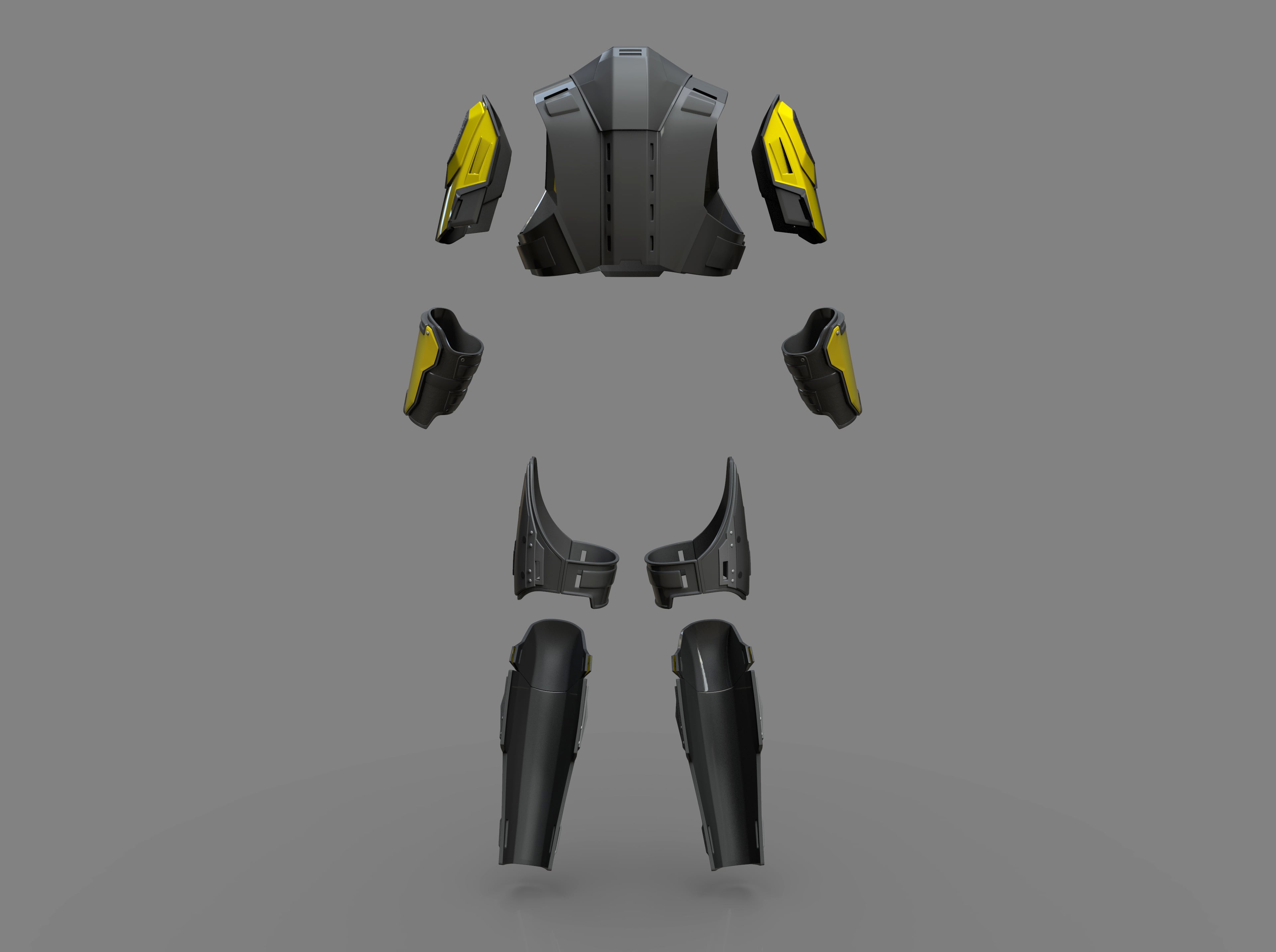 Helldivers Starter Armor 3d model