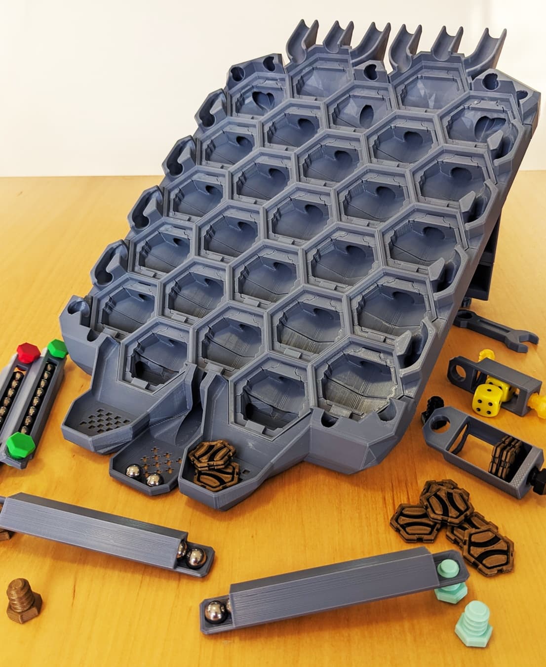 Super Fancy Remix of the Hextraction Game Board 3d model