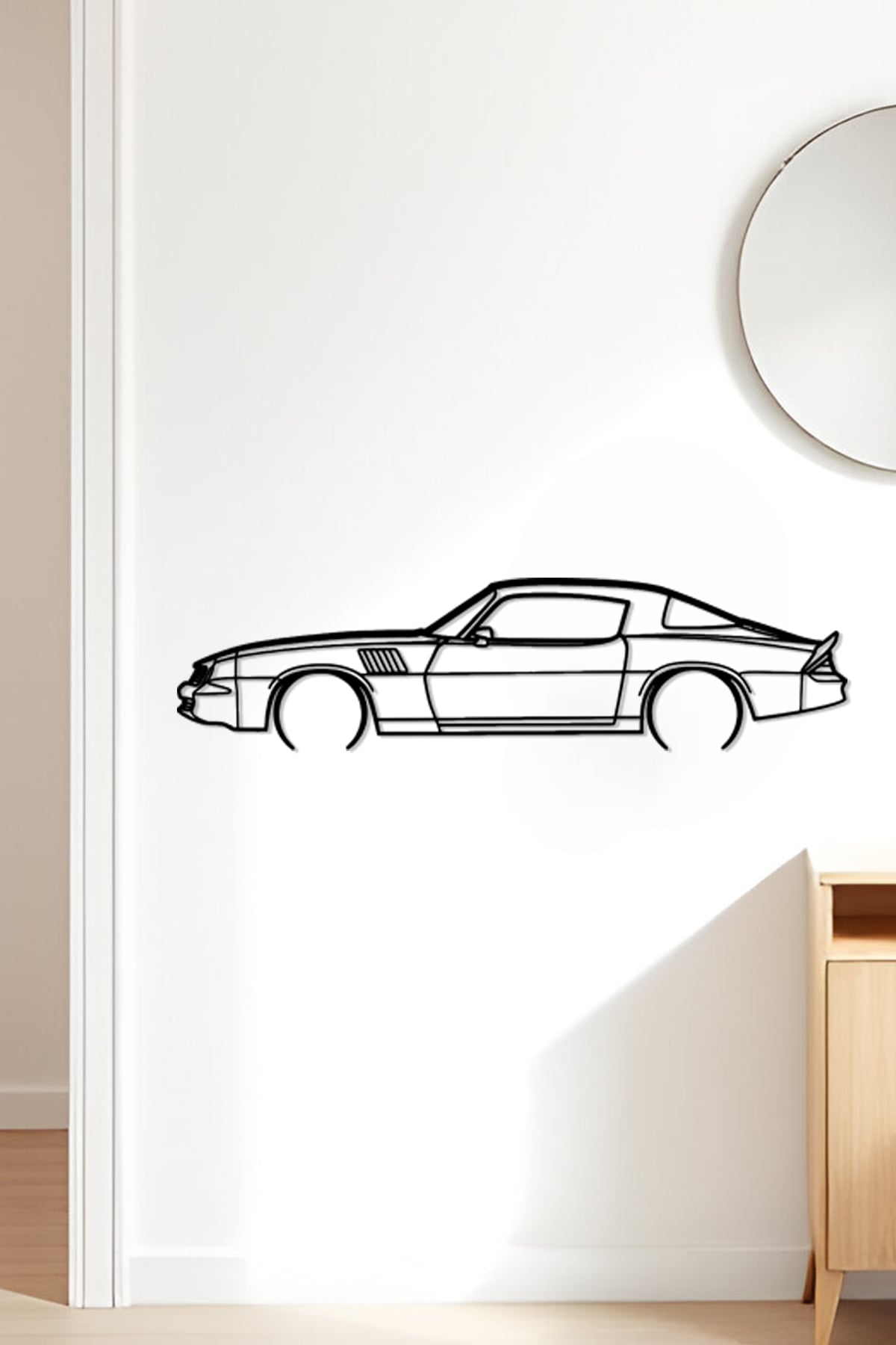Camaro Z28 1978 Wall Art, Wall Decor, Home Decor 3d model