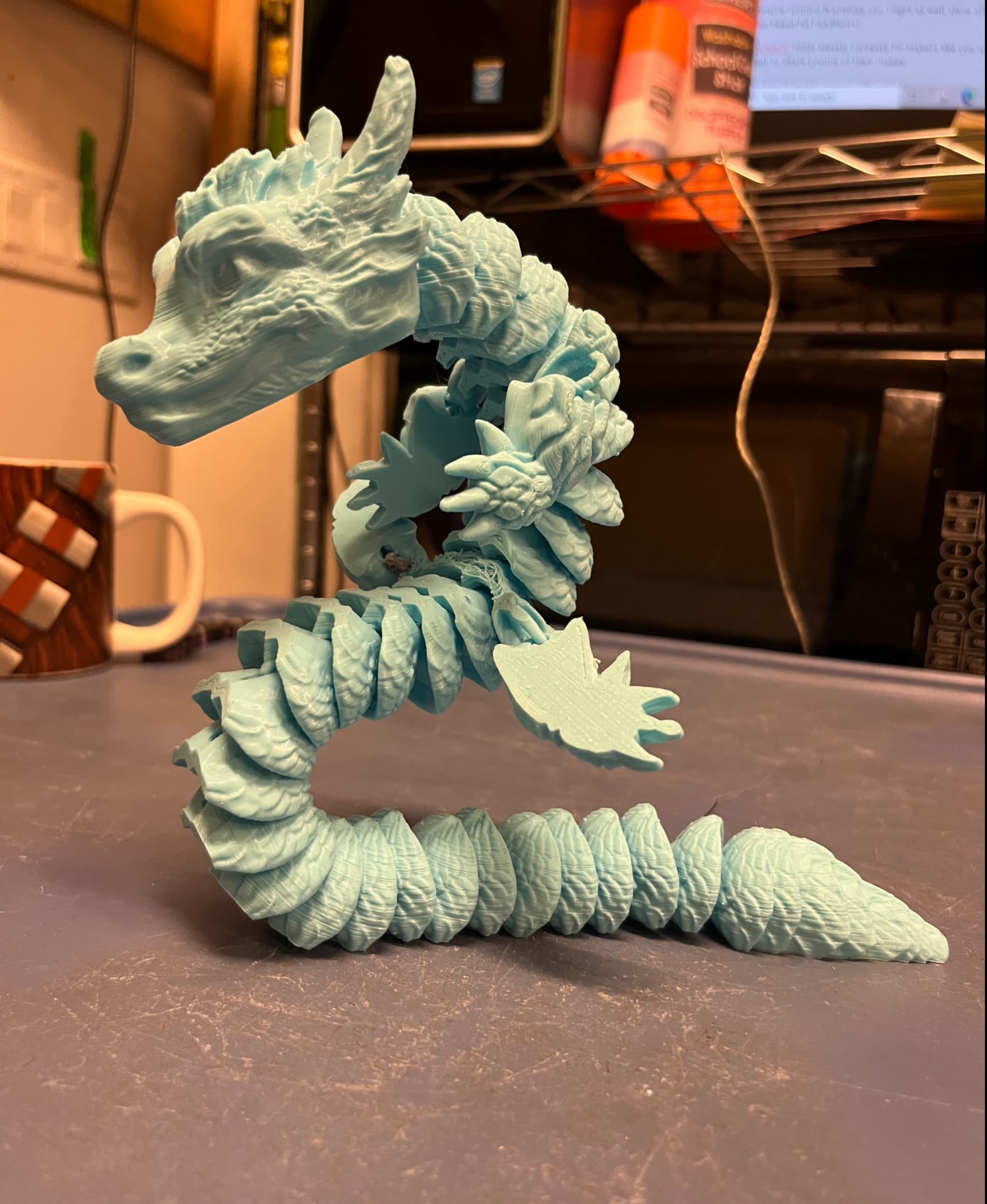 Chip-Wood Dragon snap flex (loose)