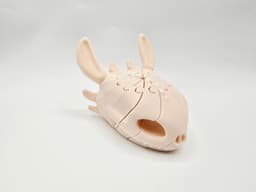 Toothless Dragon Skull Twist Fidget 3d model