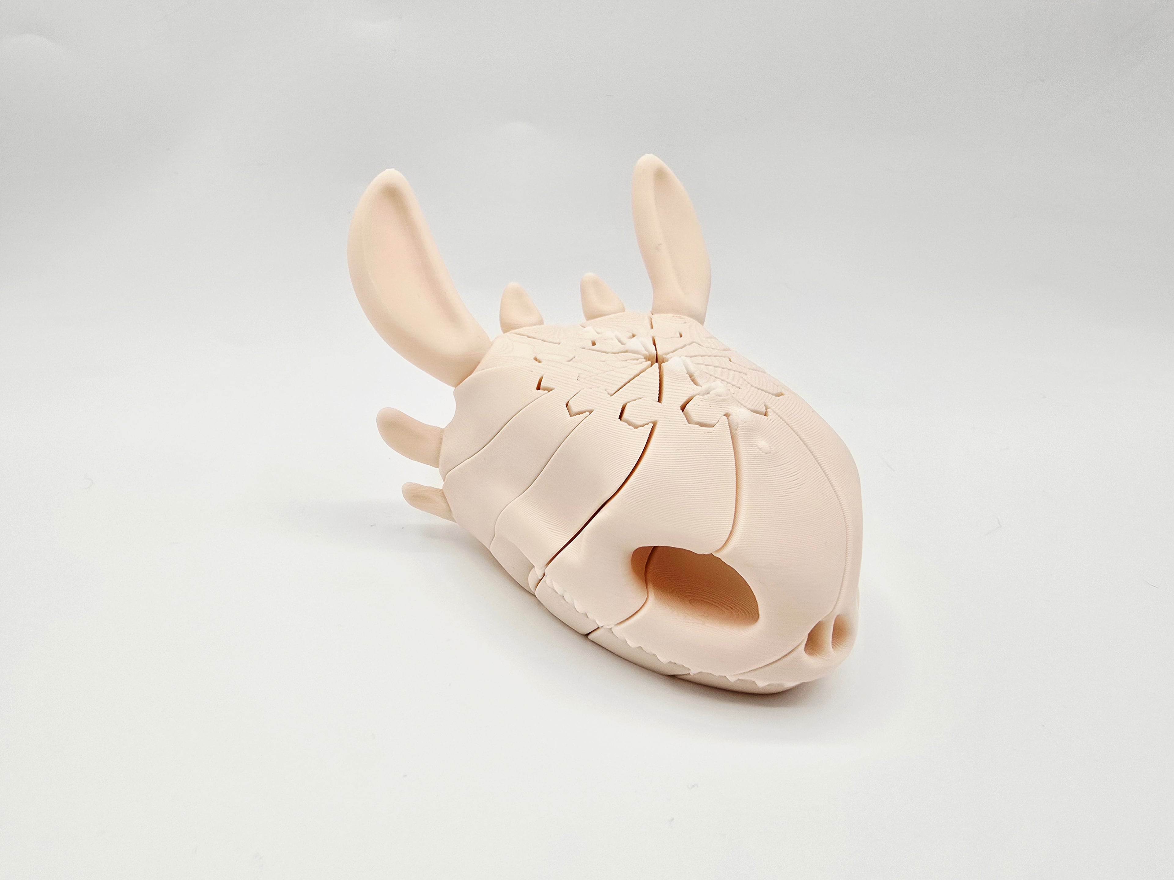 Toothless Dragon Skull Twist Fidget 3d model
