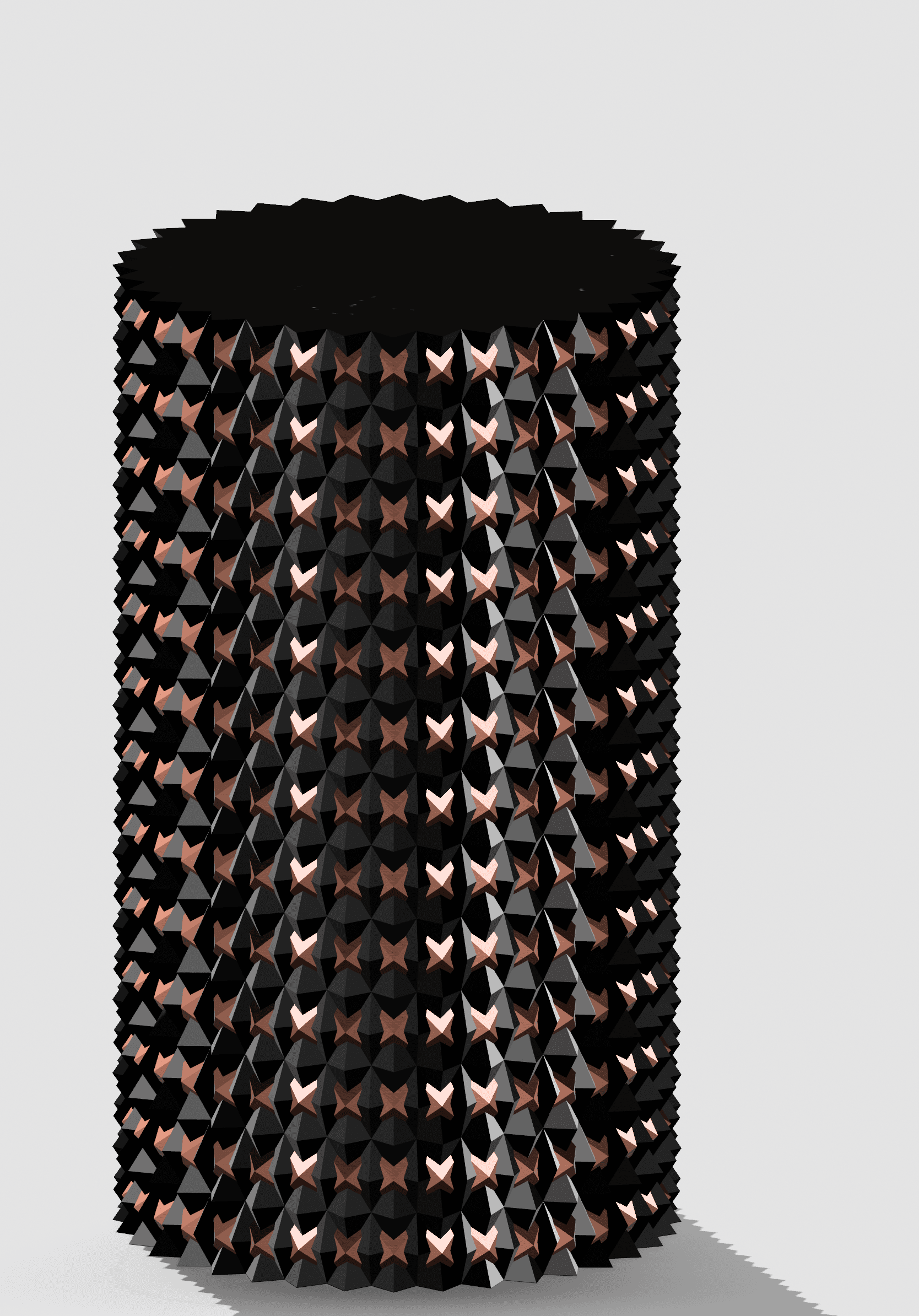studded vase.stl 3d model