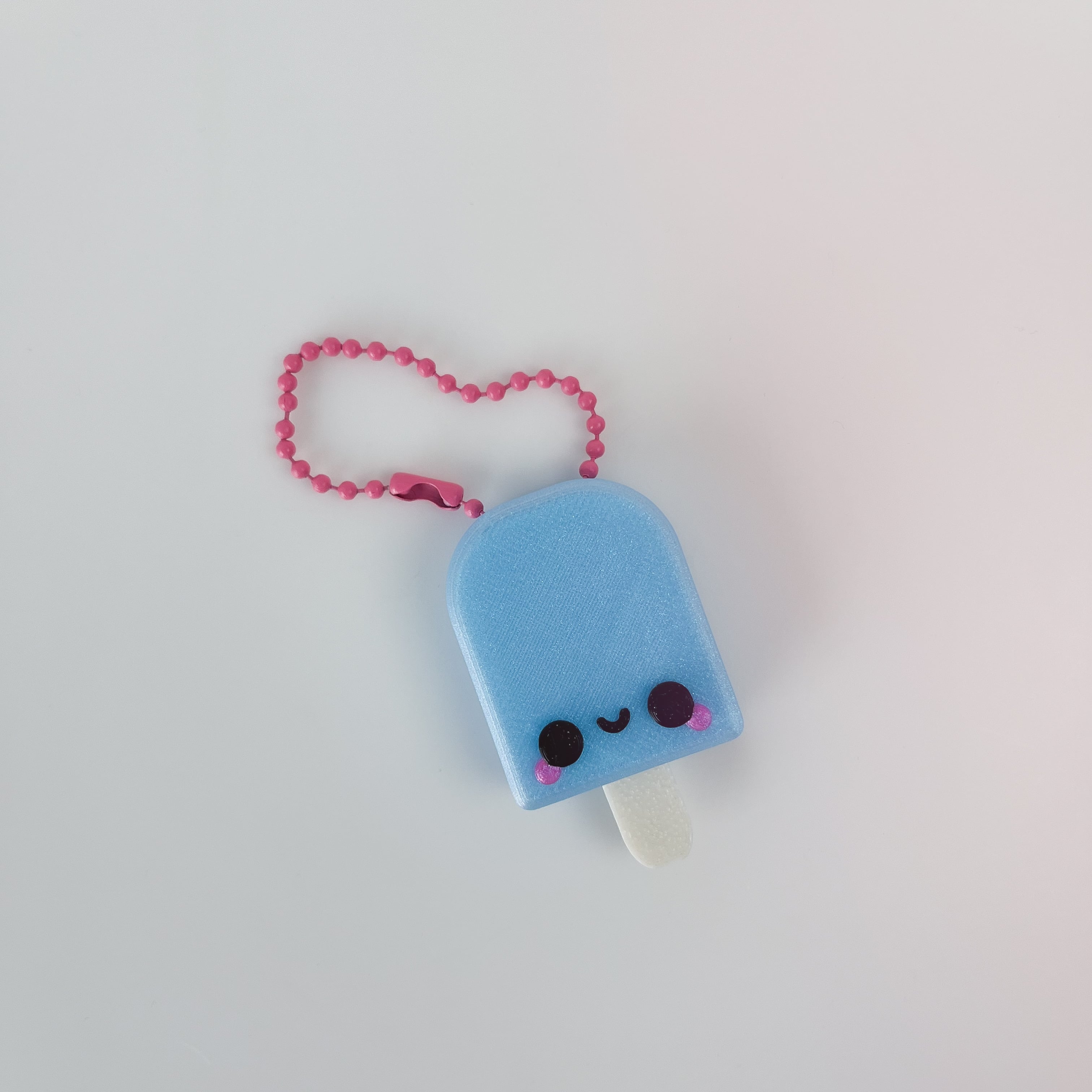 Popsicle Keychain, Magnet, and Box 3d model