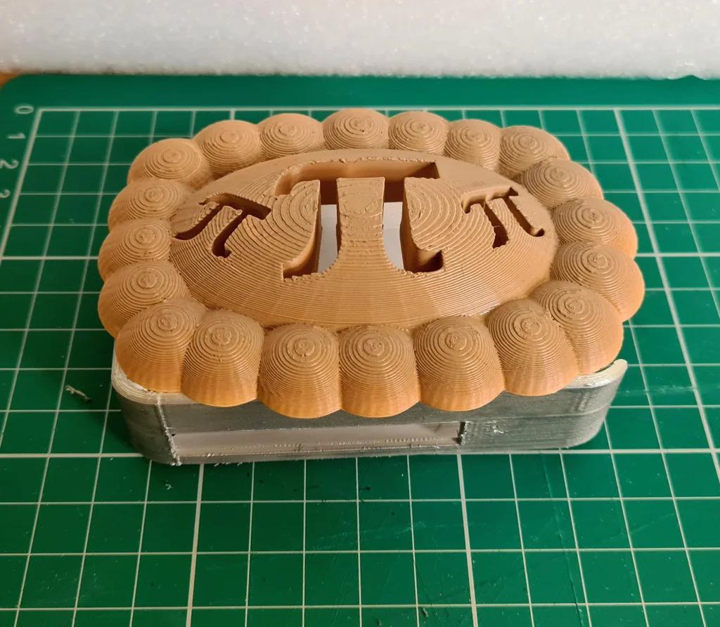 Pi Pie Raspberry Pi Case (Easy Print Version) 3d model