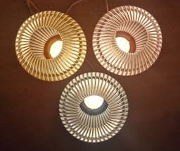 Lucidglow lamp - Elegant Ribbed LED Table Lamp 3d model