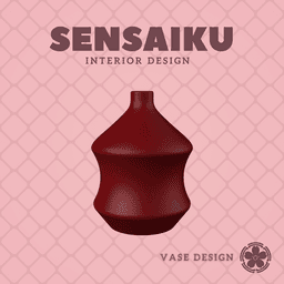 91. Cylinder - V56 Custom Vase Design - Ikebana Home Decoration 3d model
