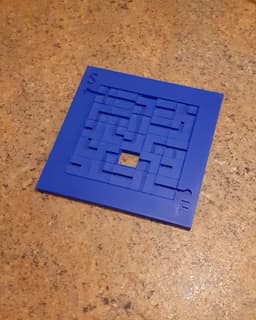 Set of 5 Slider Maze levels 3d model