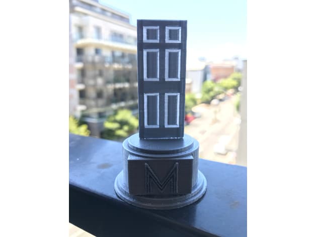 Door Prize Trophy 3d model