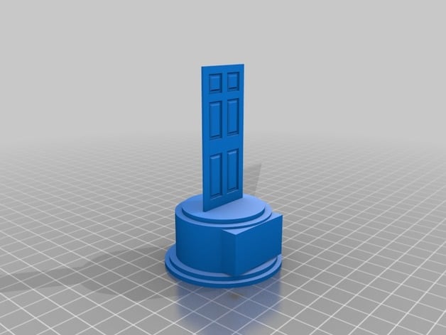Door Prize Trophy 3d model