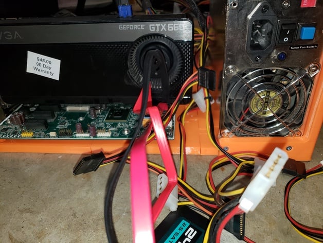Micro ATX/Mini ITX Open Air Mountable 3d model
