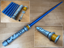 Shaak Ti's Collapsing Lightsaber 3d model