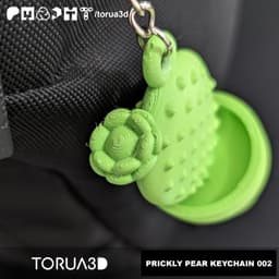 PRICKLY PEAR KEYCHAIN 002 - Cactus 3d model