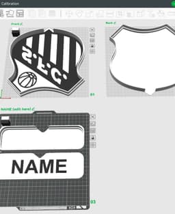 Santos F.C. Sign - LED Strip Compatible 3d model