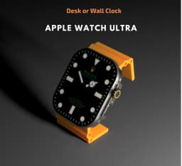 Apple Watch Ultra - Desk or Wall Clock 3d model