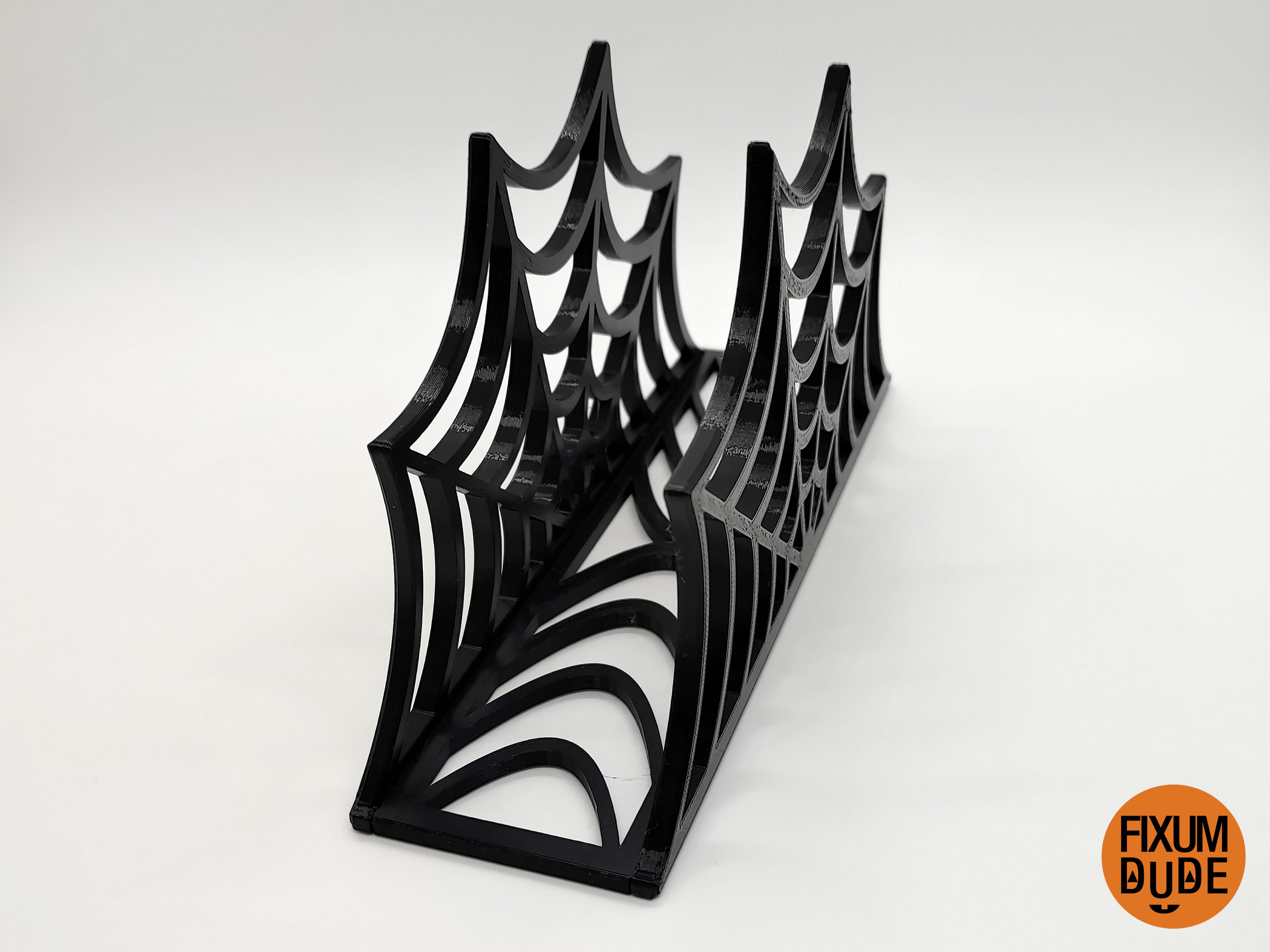 Snap Together Spiderweb Napkin Holder 3d model