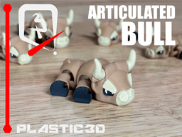 Articulated Bull- The Iron Sovereign 3d model