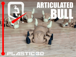 Articulated Bull- The Iron Sovereign 3d model