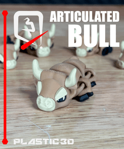 Articulated Bull- The Iron Sovereign 3d model