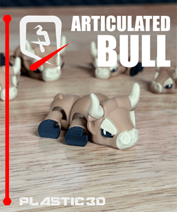 Articulated Bull- The Iron Sovereign 3d model