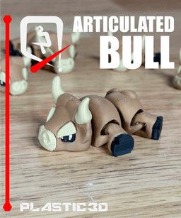 Articulated Bull- The Iron Sovereign 3d model
