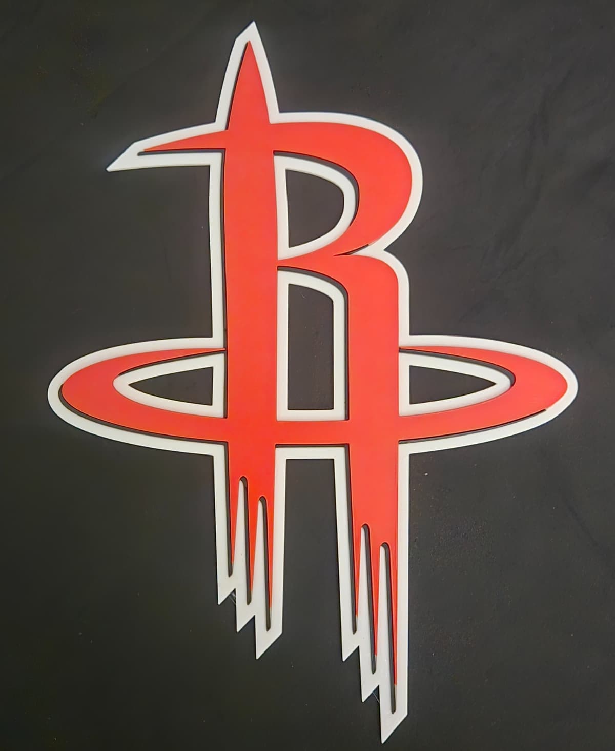 Houston Rockets Rocket Outline Houston Rockets - 3D model by LargeLogos on Thangs