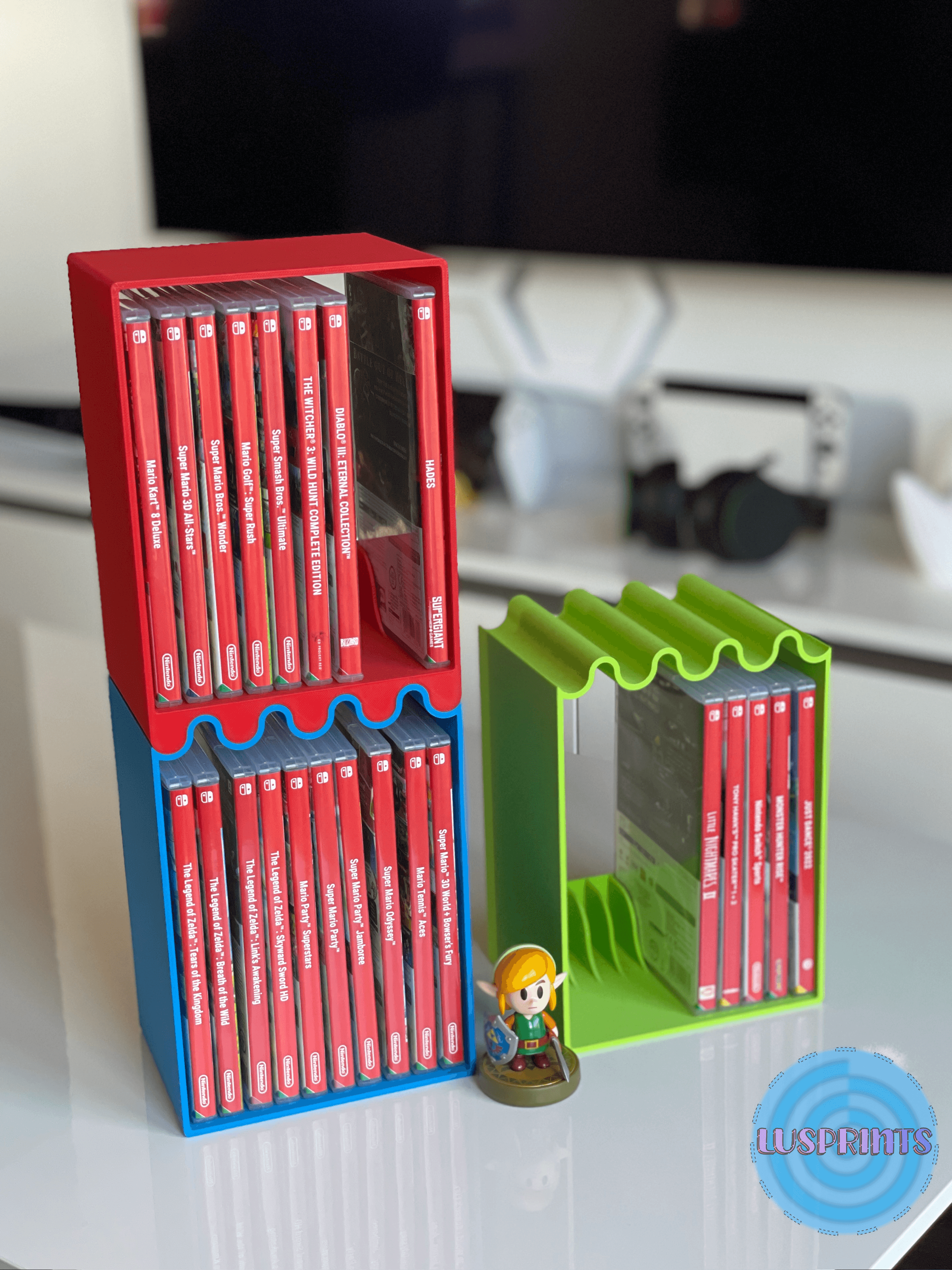 Nintendo Switch Game Shelf! 3d model