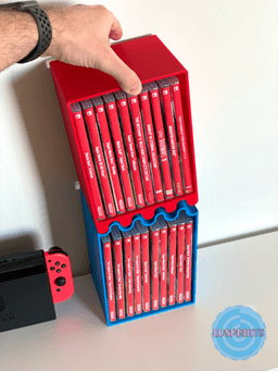 Nintendo Switch Game Shelf! 3d model