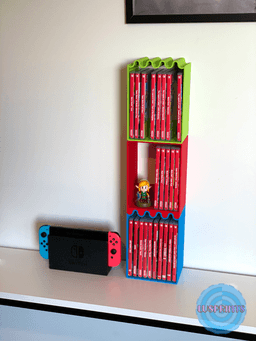 Nintendo Switch Game Shelf! 3d model