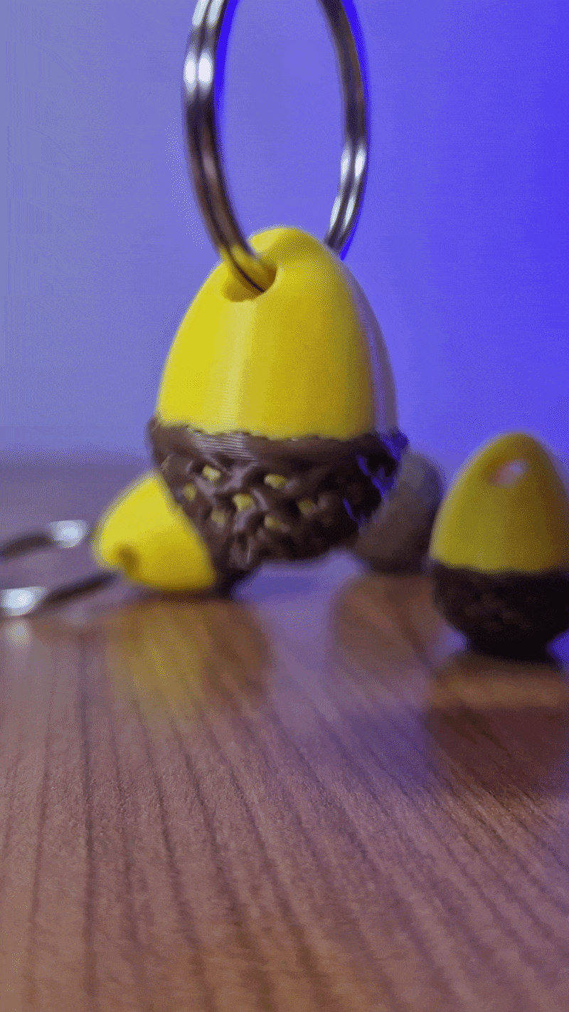 Easter Egg key chain 3d model