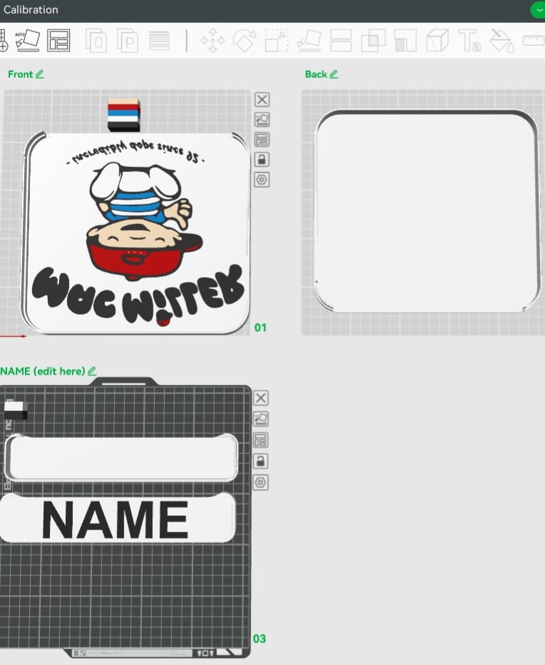 Mac Miller Sign – LED strip compatible 3d model