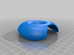 Bitten Doughnut 3d model