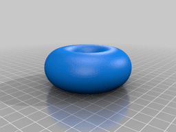 Bitten Doughnut 3d model