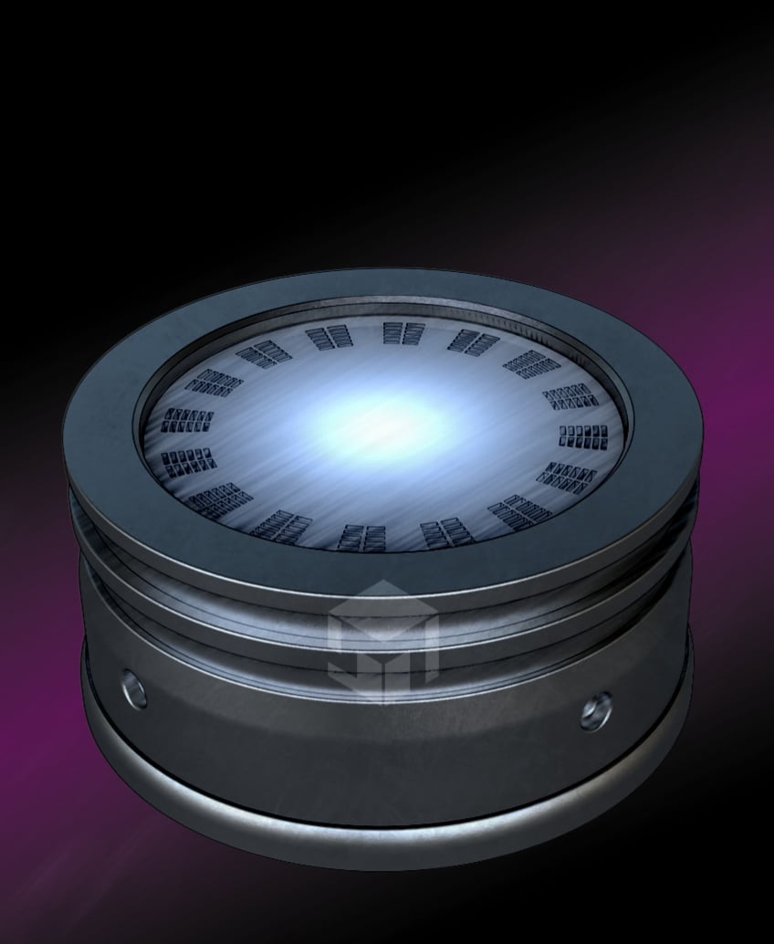 Mandalorian light up Holopuck 3d model