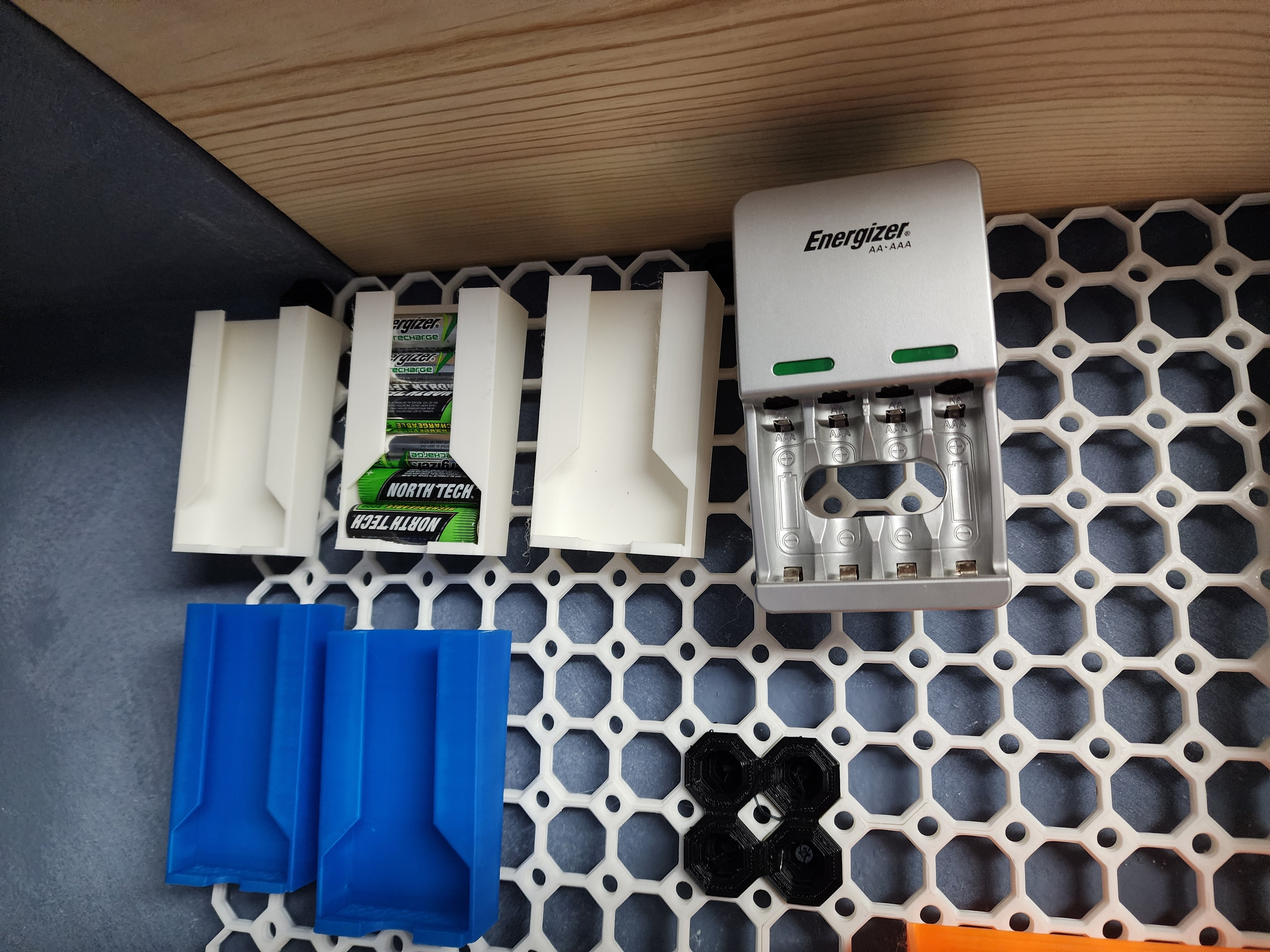 Multiboard Wall Plug Mount (US) 3d model