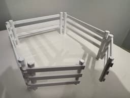 Toy Animal Gate (Schleich compatible) 3d model