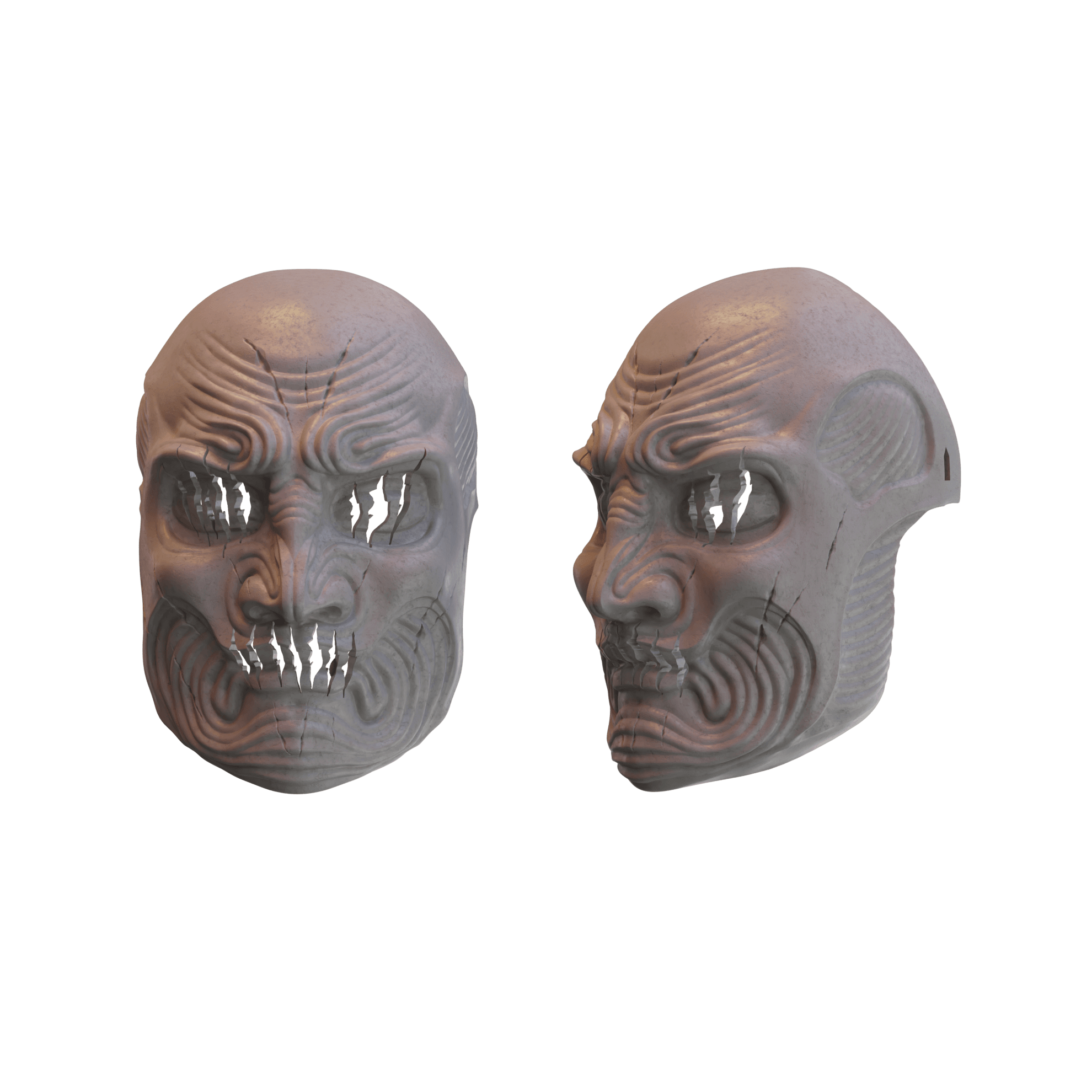 VMan Mask Slipknot 3d model