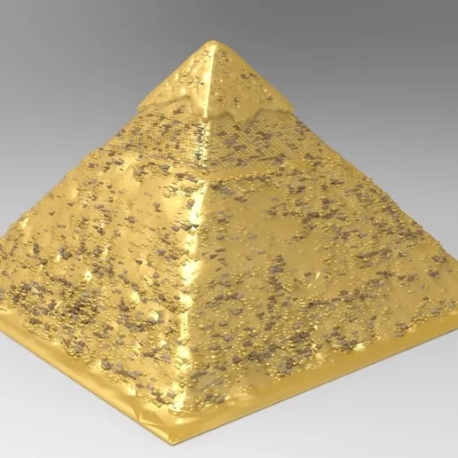 Pyramid of Khafre Design 3d model