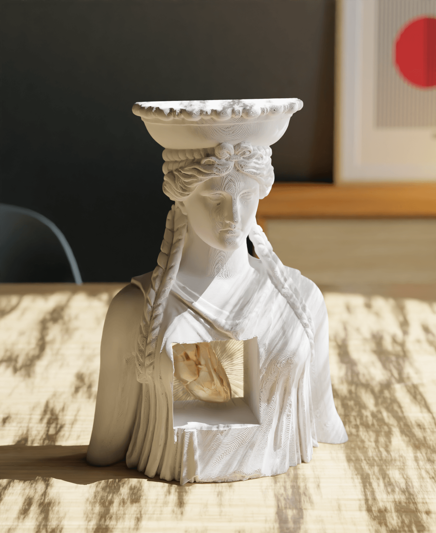 Echoes of Antiquity: A Modern Caryatid 3d model