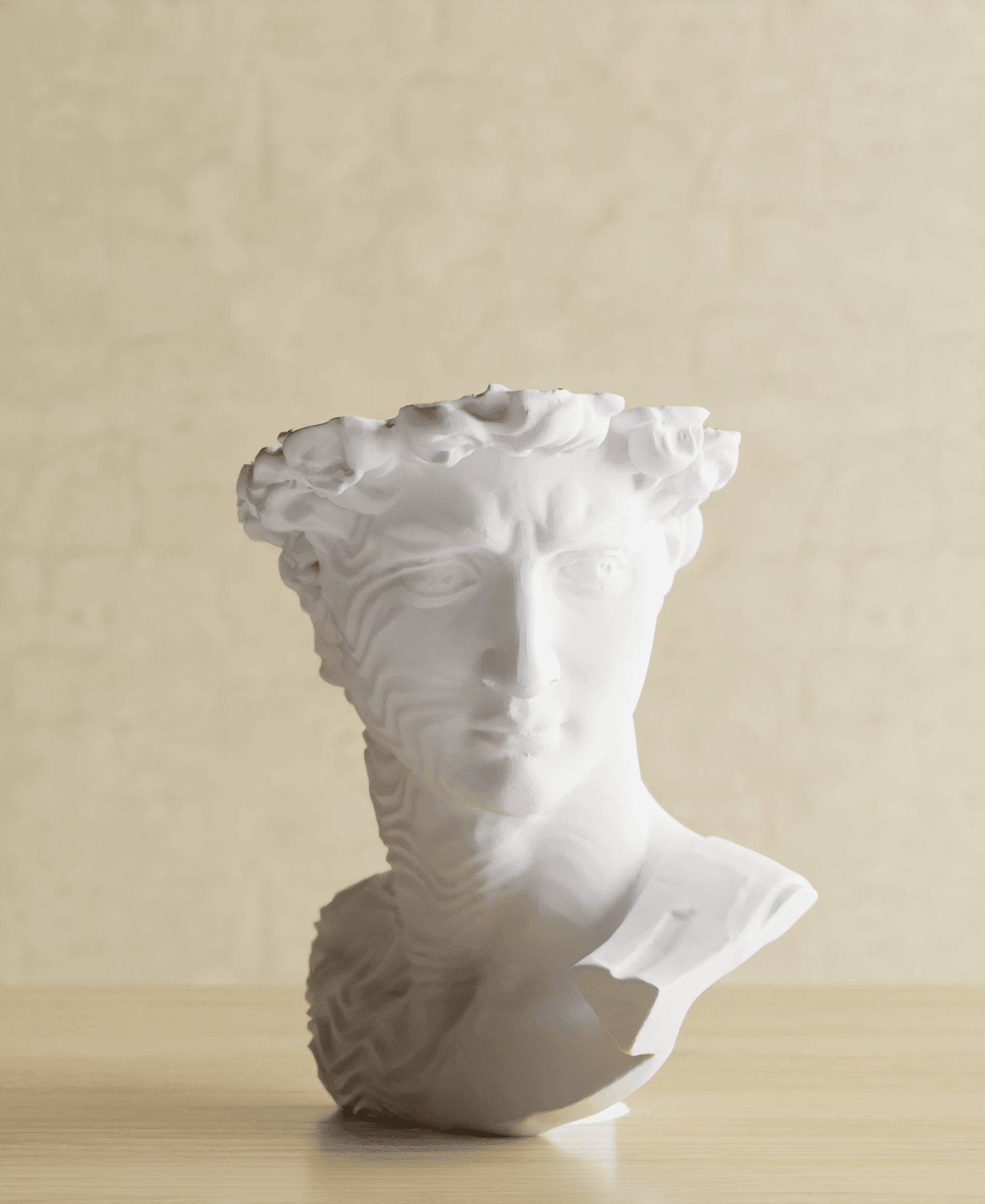 David Vase Waves 3d model