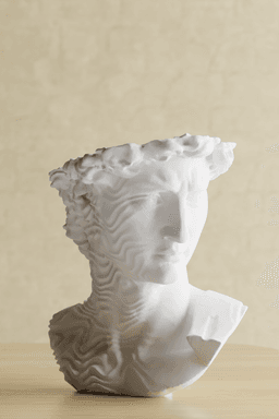 David Vase Waves 3d model