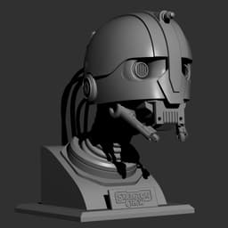 SM-33 Bust 3D Model STL File 3d model