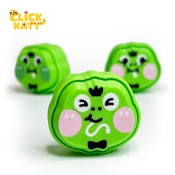 Frog - Clicker Fidget Toy Keychain 3d model