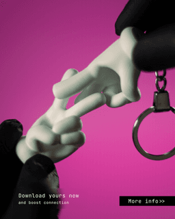 Matchy Handy Valentine - Keychain Charms 3d model