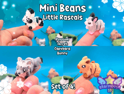 Mini Beans Set 1: Little Rascals 3d model
