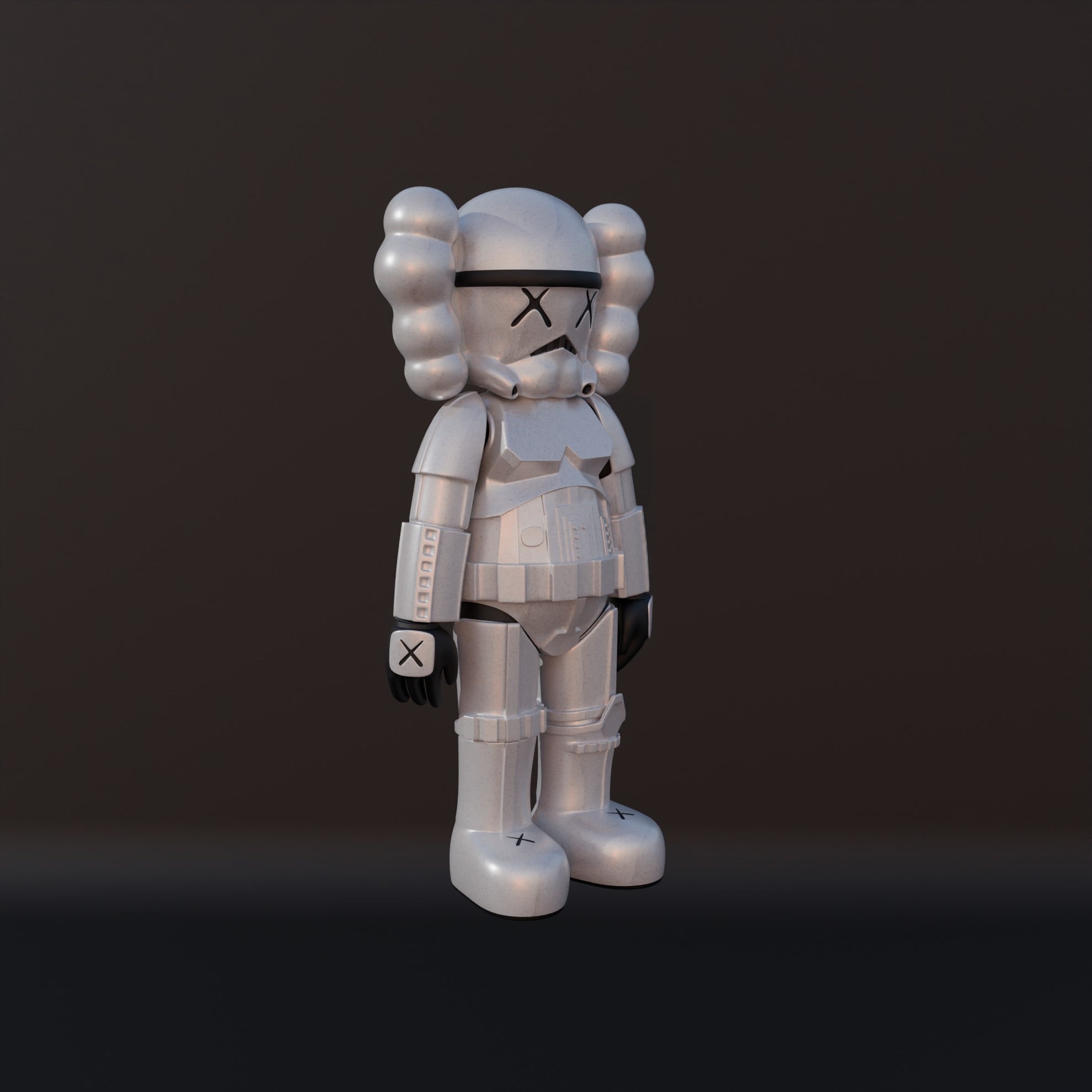 KAWS Storm Trooper 3d model