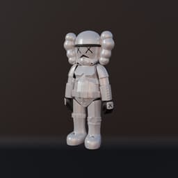 KAWS Storm Trooper 3d model